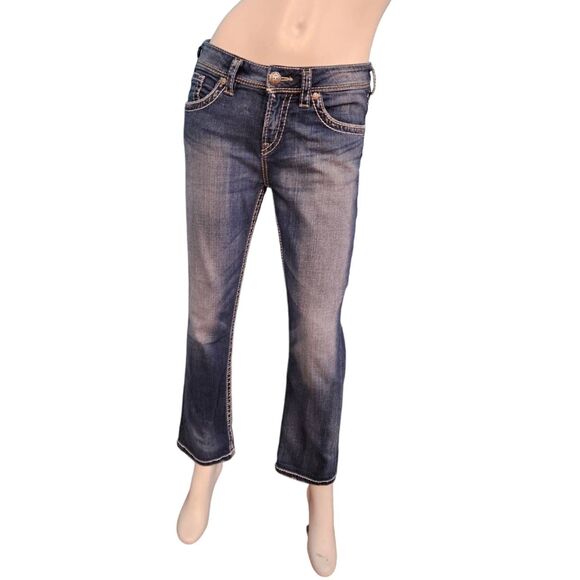 Silver Jeans Denim - Silver Jeans Natsuki Capri Jeans Womens size 29